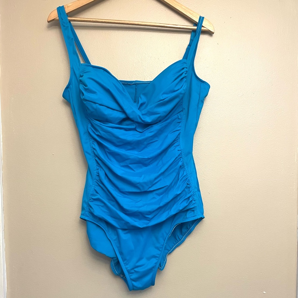 Trimshaper one- piece swimsuit- 18